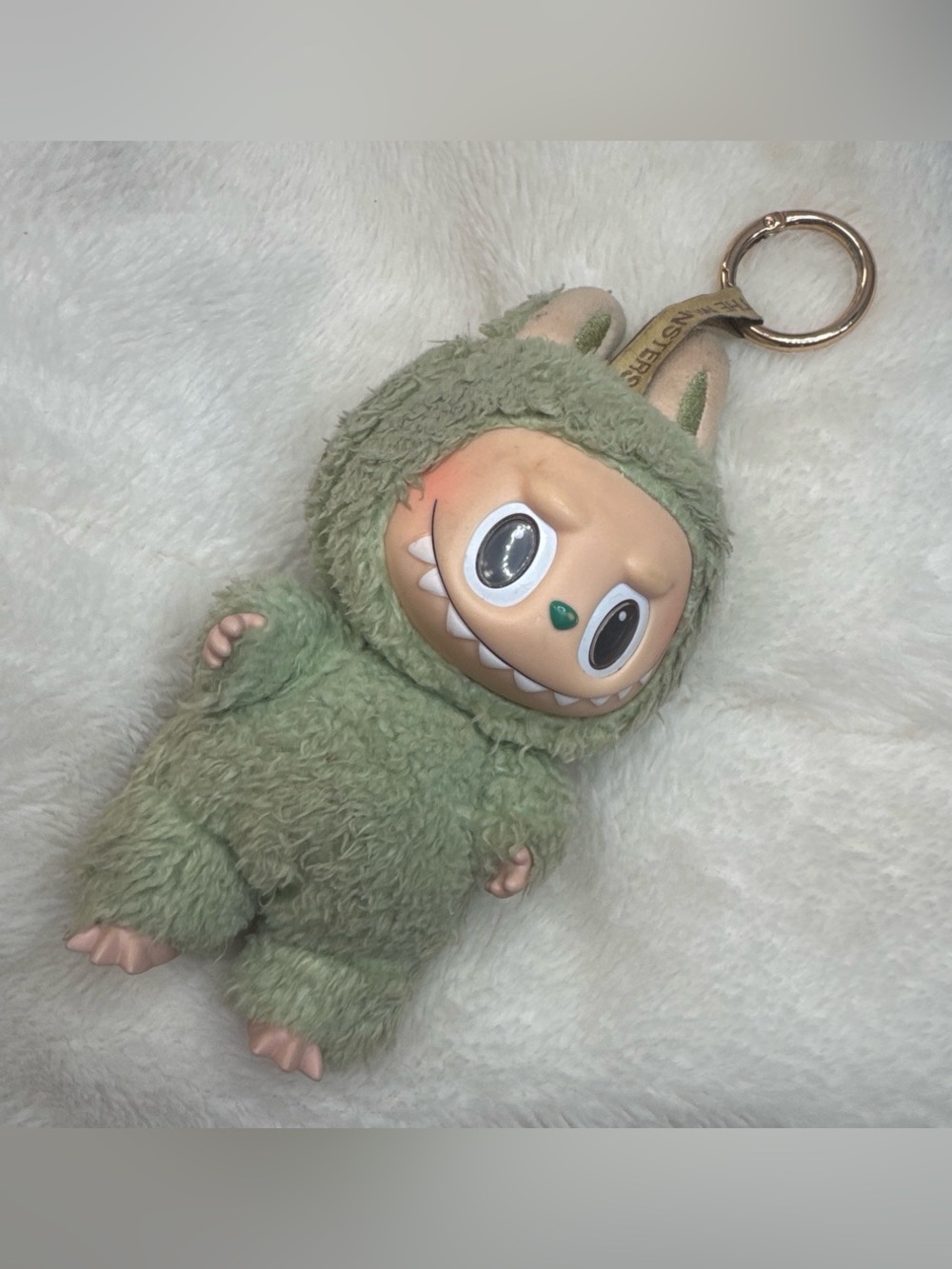 green authentic Labubu
